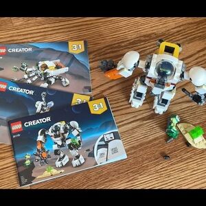 LEGO Creator 3-in-1 Space Explorer Set - White, Orange, Green